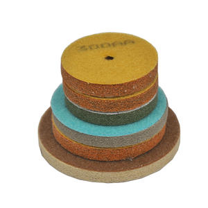 Round Sponge Grinding Polishing stones ceramic marble granite quartz