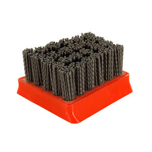 Marble antique brush frankfurt silicon carbide leather abrasive brushes