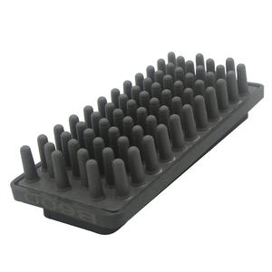 Fickert honed brushes with rubber bristles for antique matt surface